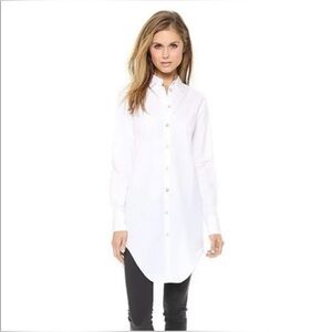 Rag & Bone | Nightingale Button‎ Down | White | Women’s Size XS